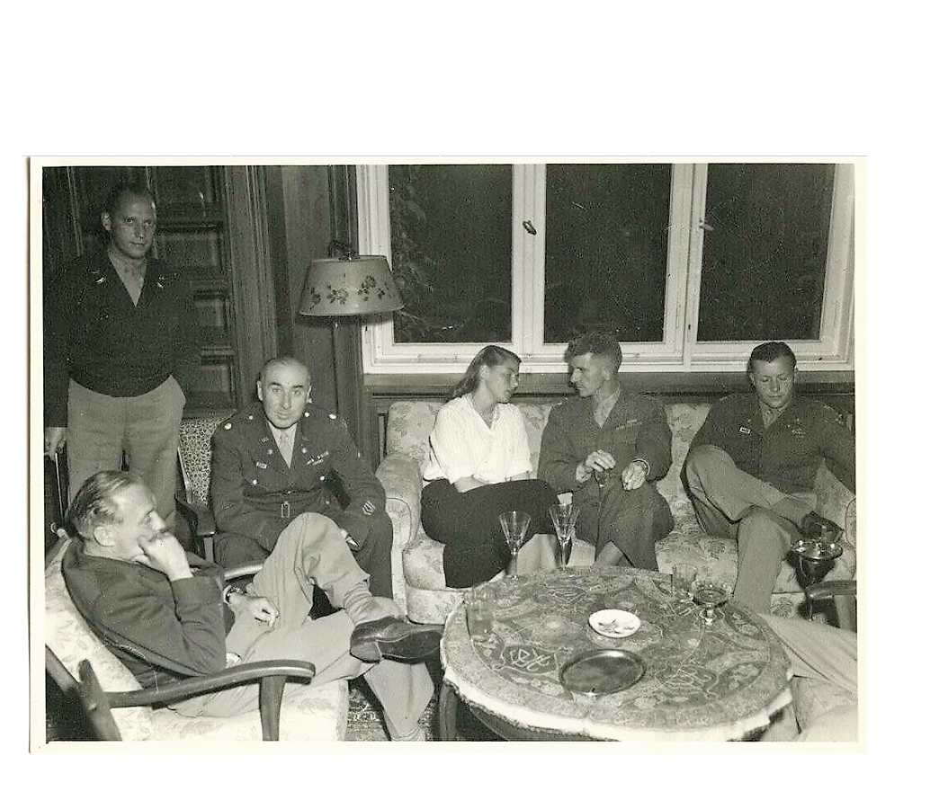 Opening night at  the Press Club with stars Ingrid Bergman and Jack Benny.